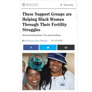 OprahMag.com with the good sis Rev. Stacey of Fertility for Colored Girls